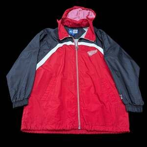 Vintage 90s Detroit Red Wings Apex One Reversible Puffer Jacket
